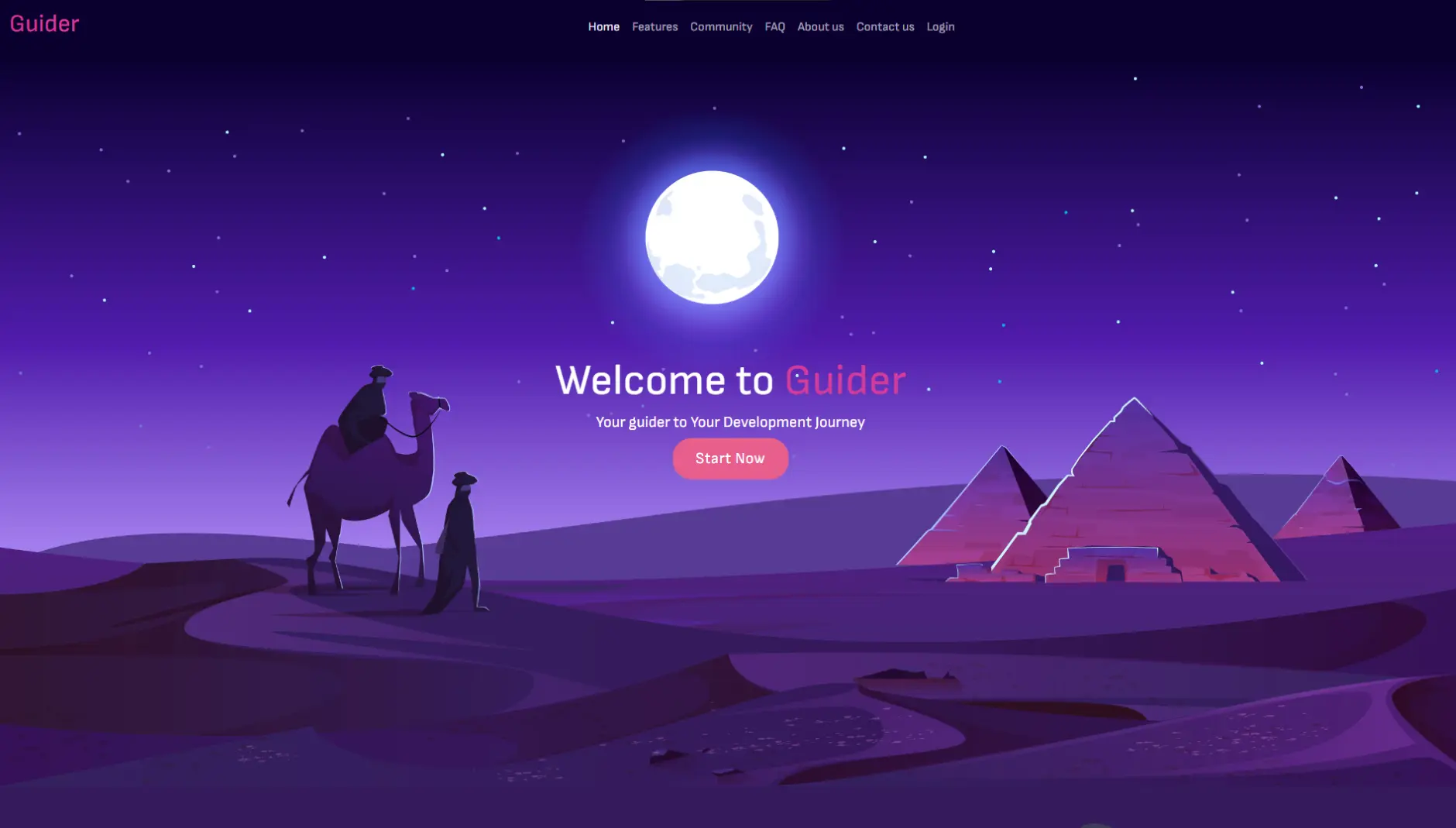 Guider - Learning Platform for Software Development.